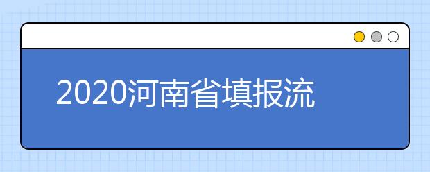 2020河南省填報流程是什么？河南省高考志愿怎么填？