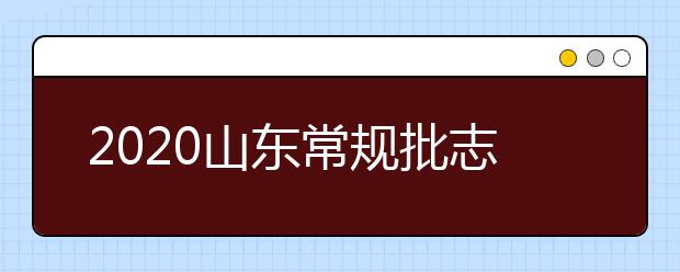 2020山東常規(guī)批志愿填報是什么模式？常規(guī)批志愿填報錄取規(guī)則是什么？